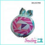 MIRROR POUCH - BAG/J03 GREEN, PINK, RED, WHITE & YELLOW